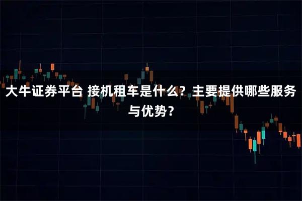 大牛证券平台 接机租车是什么？主要提供哪些服务与优势？