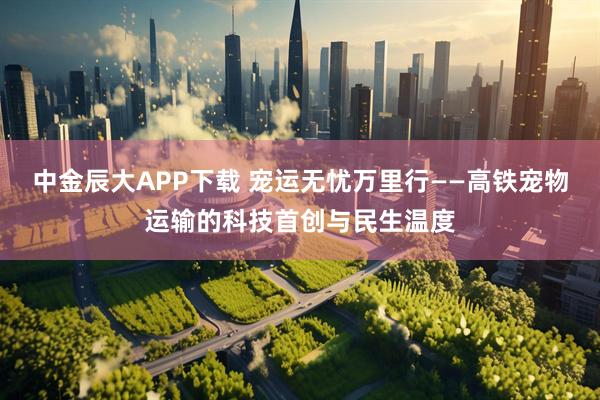 中金辰大APP下载 宠运无忧万里行——高铁宠物运输的科技首创与民生温度